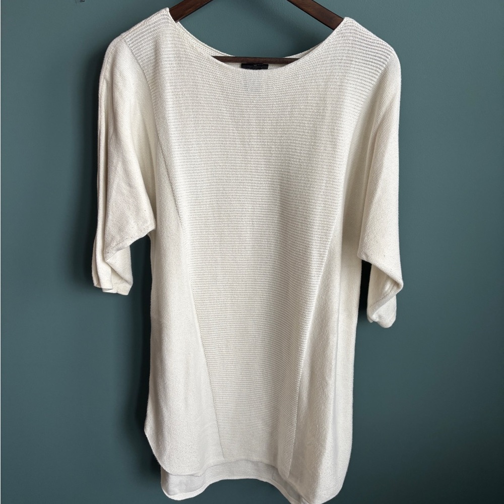 Ann Taylor 3/4 Sleeve Tunic Sweater